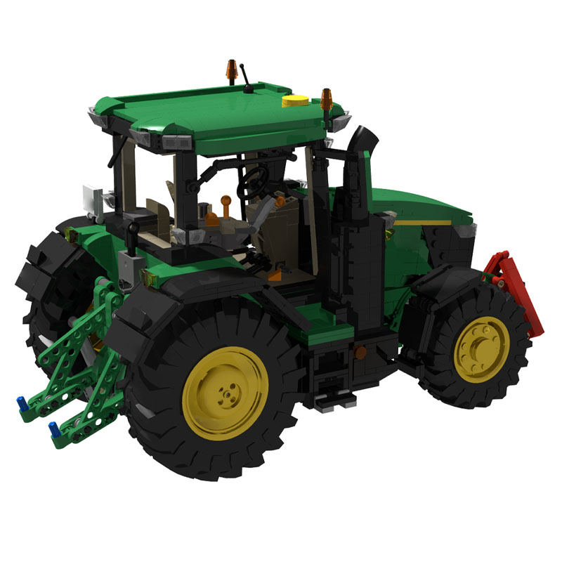 Urban Farming Building - MOC-231420 Model Blok Bangunan Traktor Pertanian