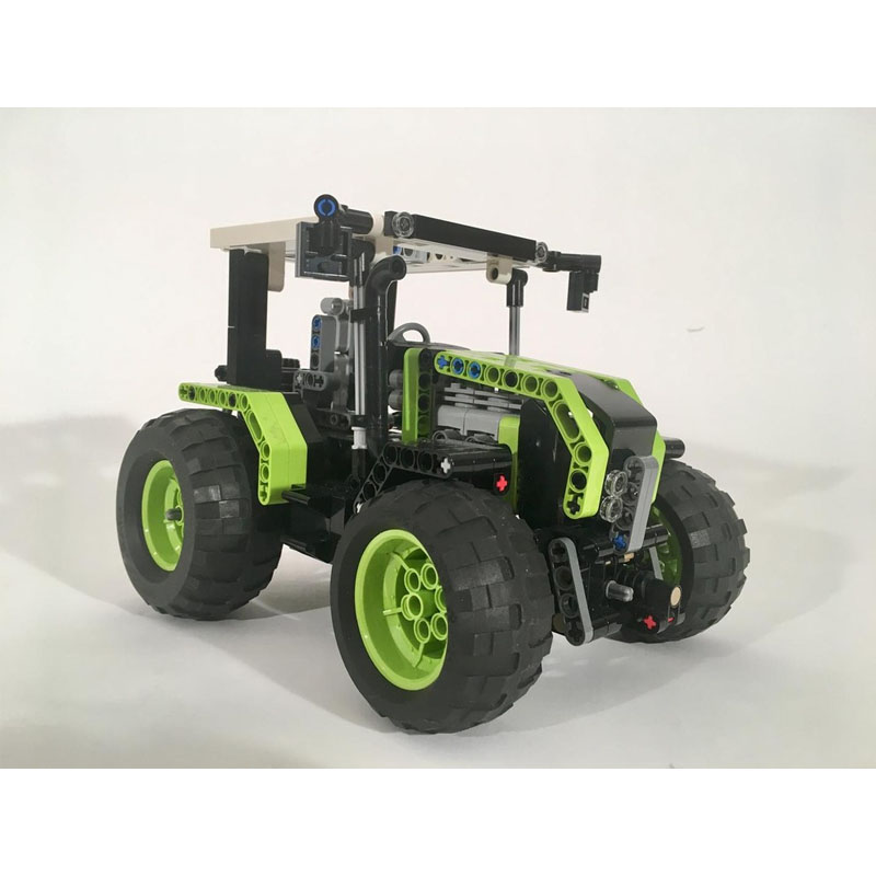 Urban Farming Building - MOC-97333 Model Blok Bangunan Traktor Pertanian