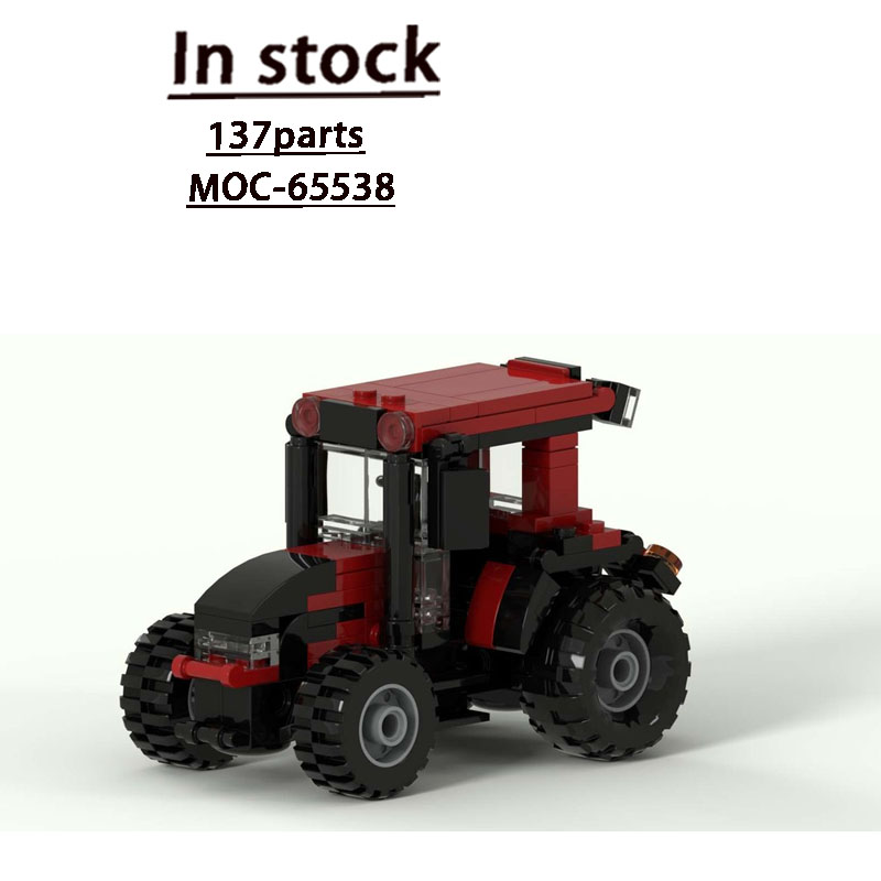 Urban Farming Building - MOC-65538 Model Blok Bangunan Traktor Retro
