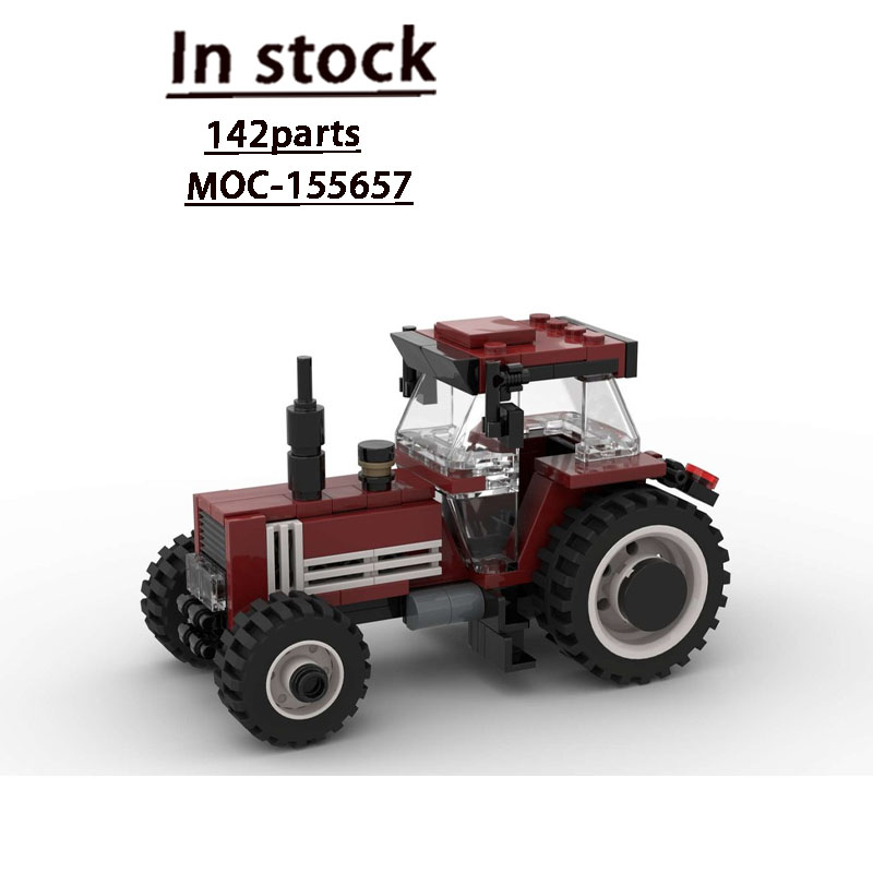 Urban Farming Building - MOC-155657 Model Blok Bangunan Traktor Retro