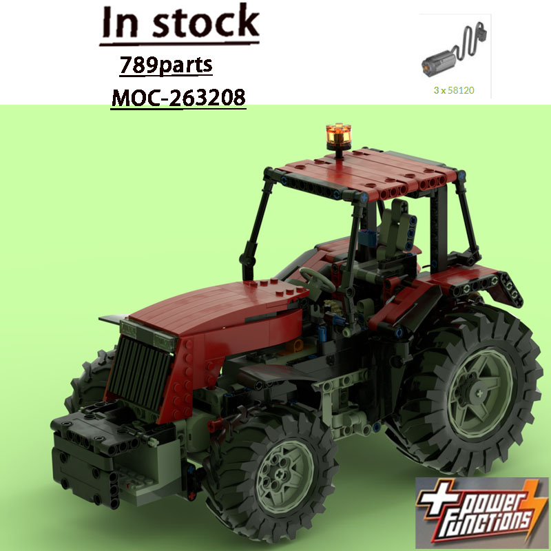 Urban Farming Building - MOC-263208 Model Blok Bangunan Traktor Remote