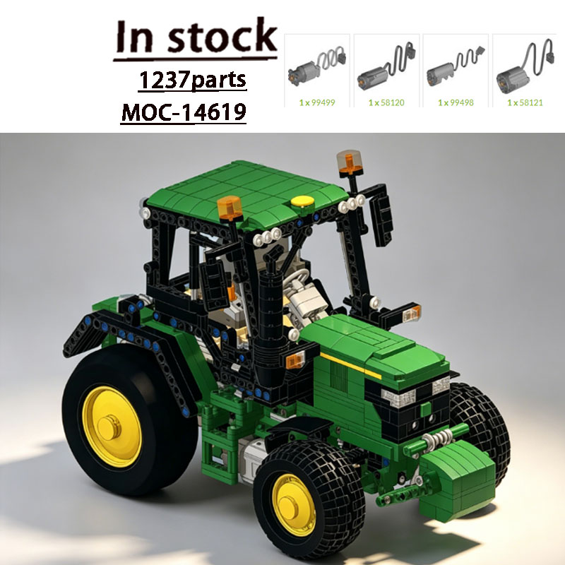 Urban Farming Building - MOC-14619 Model Blok Bangunan Traktor Pertanian