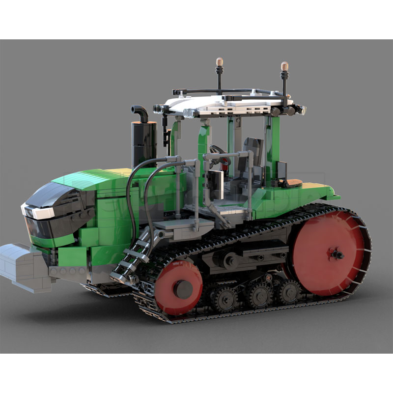MOC-260781 Model Blok Bangunan - Urban Farming Building ulasan dan harga